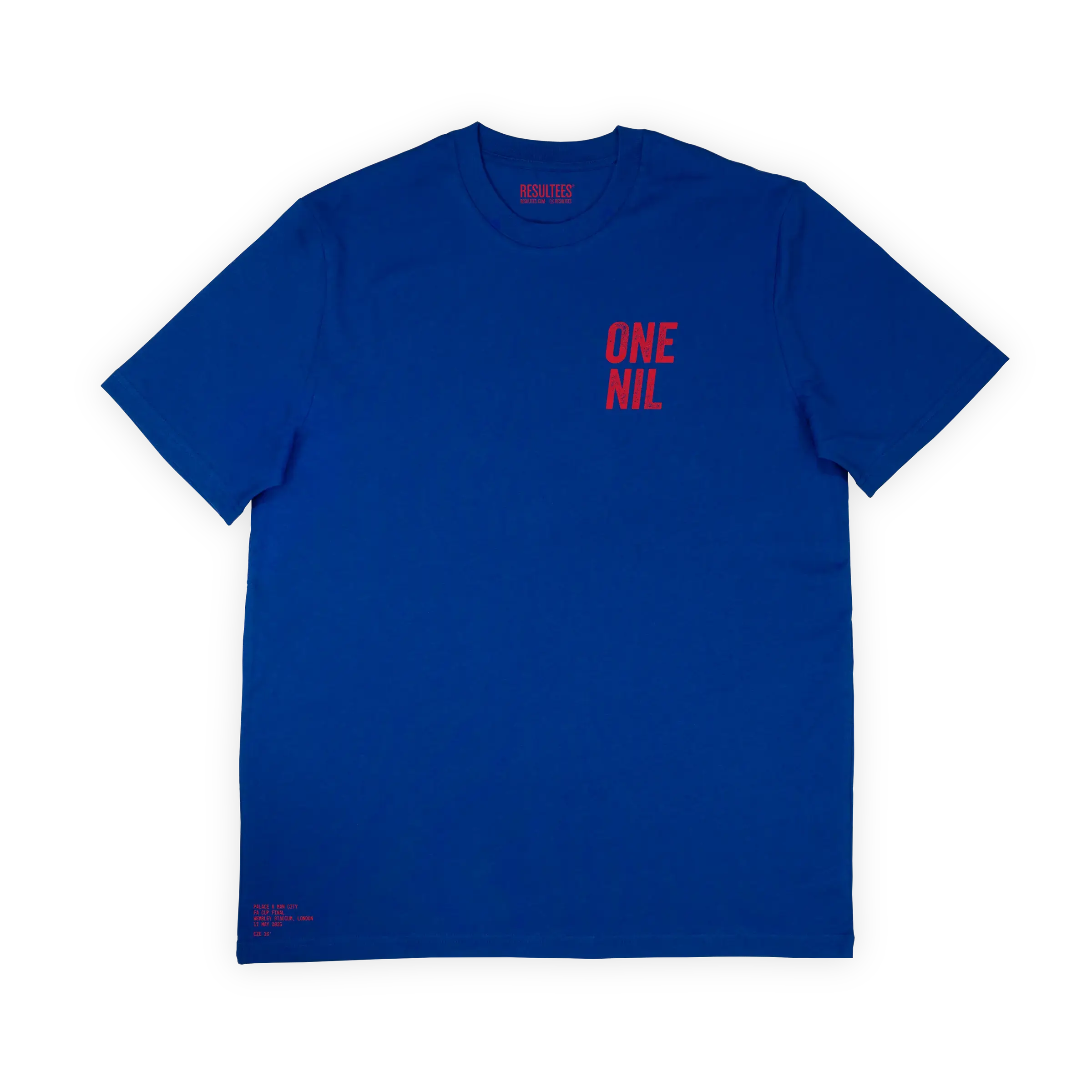Crystal Palace 1-0 Victory T-Shirt – 2025 FA Cup Final Winners