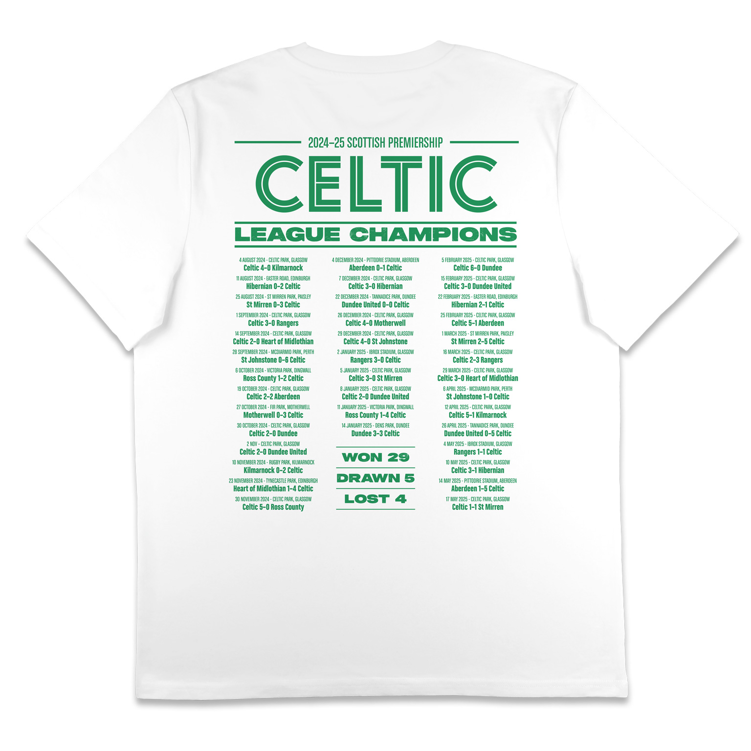 celtic layflat back 25